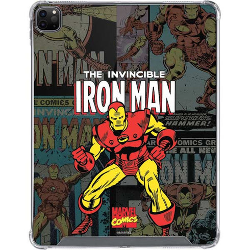 Marvel Classic Comics Iron Man Action Vintage iPad Cases